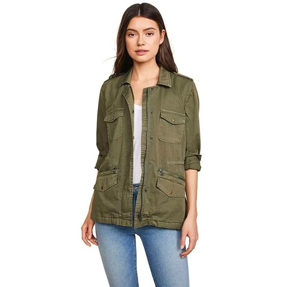 Velvet - RUBY LIGHT-WEIGHT ARMY JACKET - Size Small - Picture 1 of 6